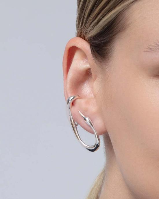  제니 버드 이어링 에그렛 클라이머 귀걸이 실버 - JENNY BIRD