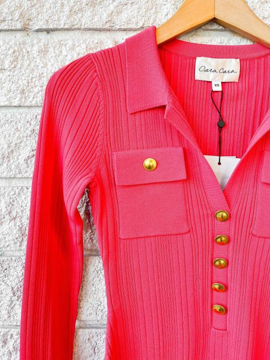  카라 카라 긴팔 티셔츠 Cara Cara 벨포트  워터멜론 - CARA CARA