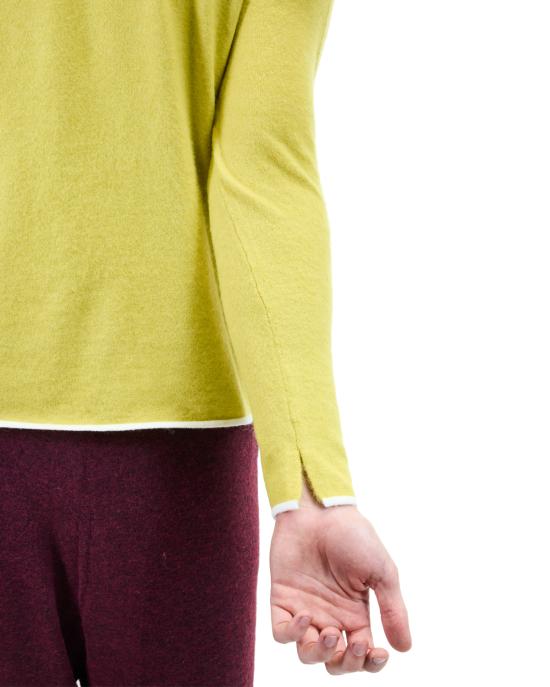 25FW 써네이 스웨터 RTWXKNW025 chartreuse 0053 GIALLO - SUNNEI