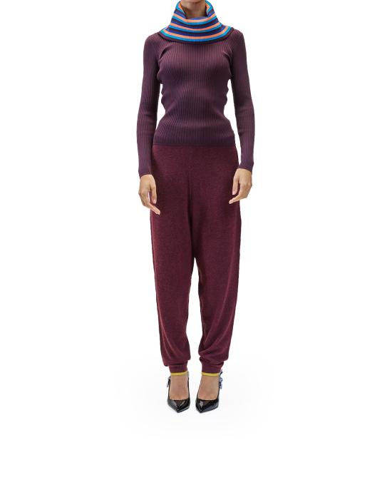 25FW 써네이 터틀넥 RTWWKNW007 7774 bunt aubergine VIOLA SCURO - SUNNEI