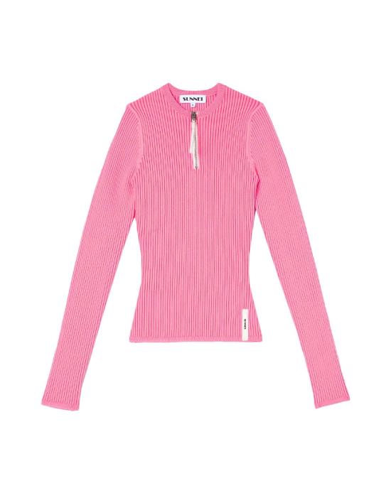 25FW 써네이 니트웨어 RTWWKNW010 8310 eletrick pinkl ROSA