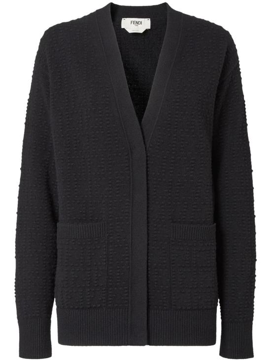 25FW 펜디 가디건 FZE549AYM0F0GME BLACK DOM