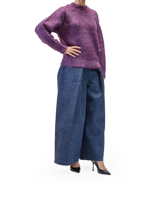 25FW 써네이 스웨터 RTWXKNW033 0035 plum VIOLA - SUNNEI