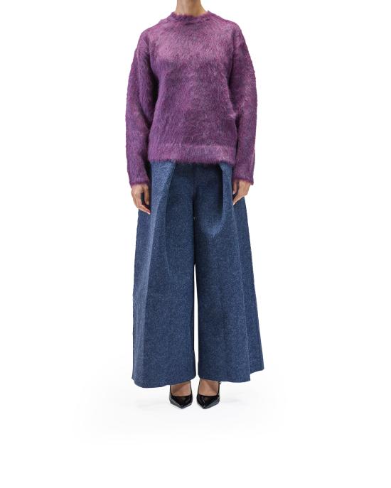 25FW 써네이 스웨터 RTWXKNW033 0035 plum VIOLA - SUNNEI