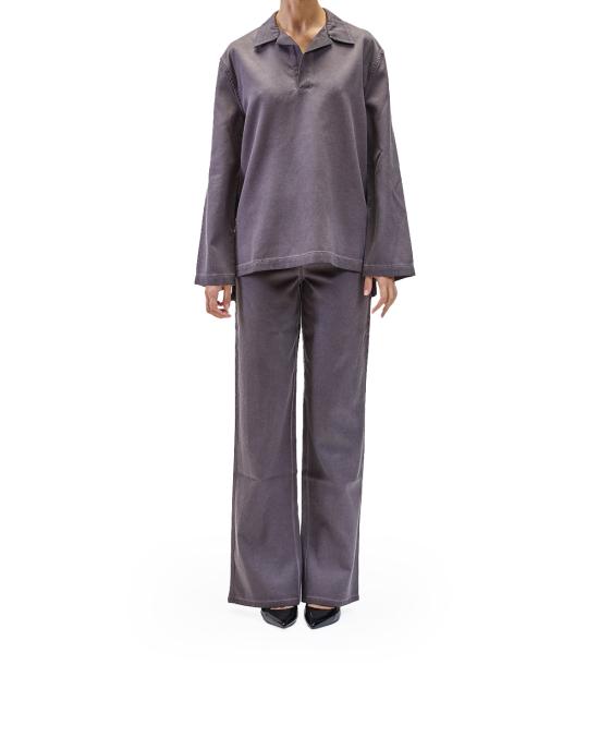 25FW 써네이 팬츠 RTWWBOT025 0035 plum VIOLA - SUNNEI