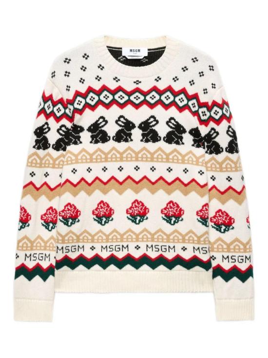 25FW 엠에스지엠 스웨터 3941MDM22425775002 MULTICOLOR DOM