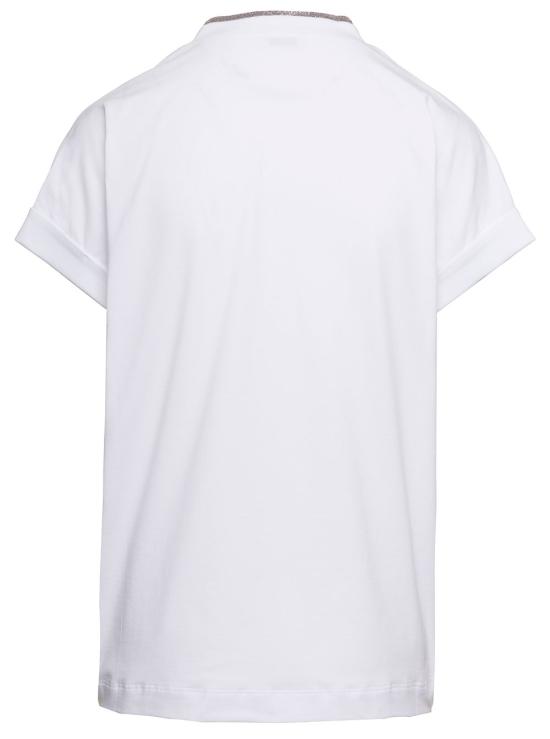 26SS 브루넬로 쿠치넬리 반팔 티셔츠 M0T18BD222C159 White - BRUNELLO CUCINELLI
