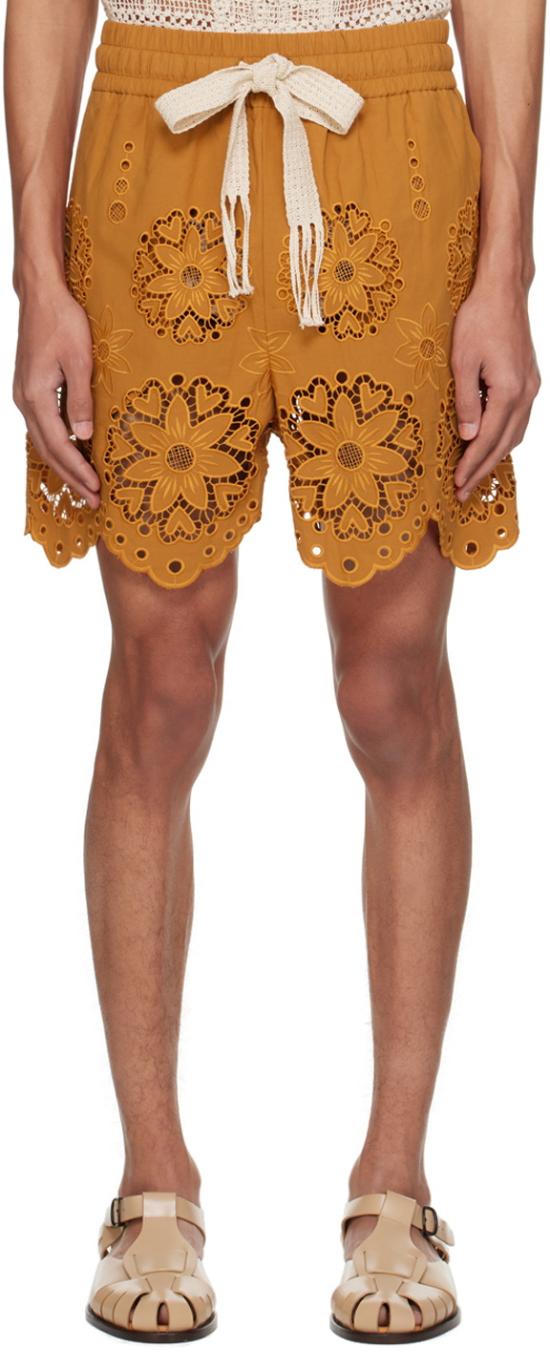  커먼스웨덴 숏팬츠 CMDM241PRSR005OR BURNT ORANGE DOM