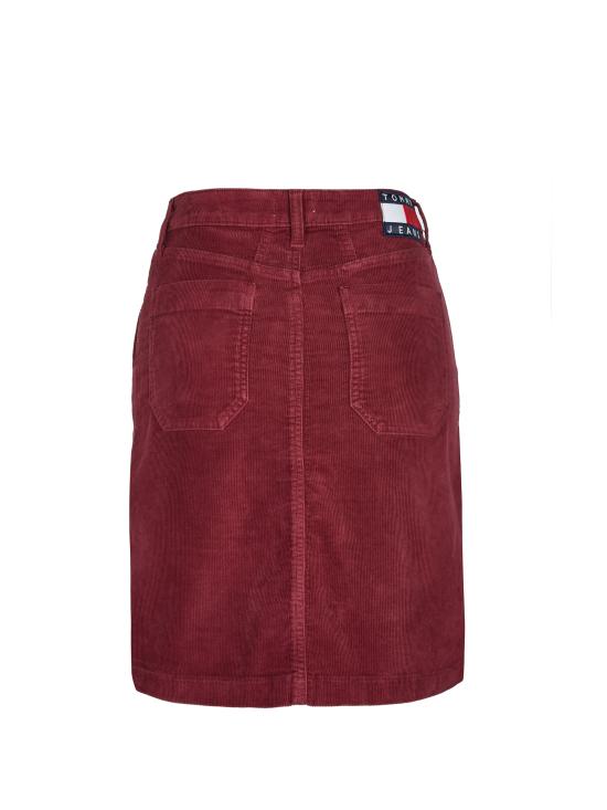  타미힐피거 미디 스커트 DW0DW07279 RED - TOMMY HILFIGER