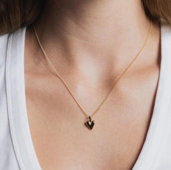  울프 시러스 목걸이/팬던트 울프 서커스 베이비 하트 목걸이 - WOLF CIRUS