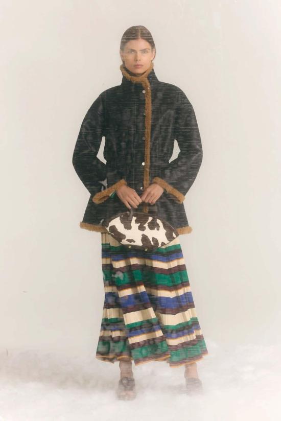  사이먼밀러 롱 원피스 Simon Miller 산드린 니트 드레스 트로피컬 멀티 - SIMONMILLER