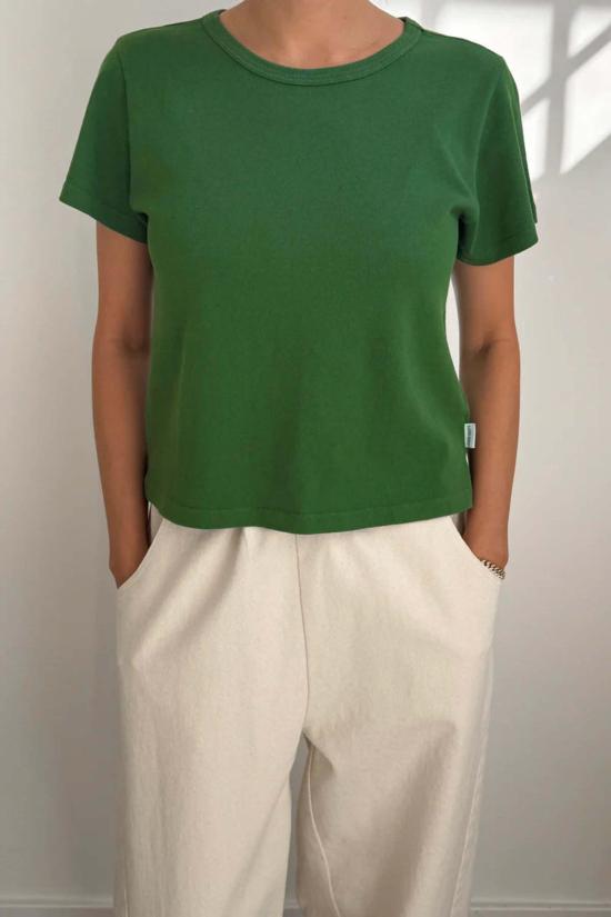  르 본 숍 반팔 티셔츠 르 봉 숍 리틀 보이 티셔츠 아보카도