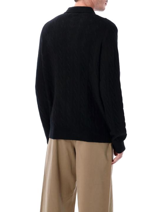 25FW 랄프 로렌 니트웨어 710974165 001 BLACK - RALPH LAUREN