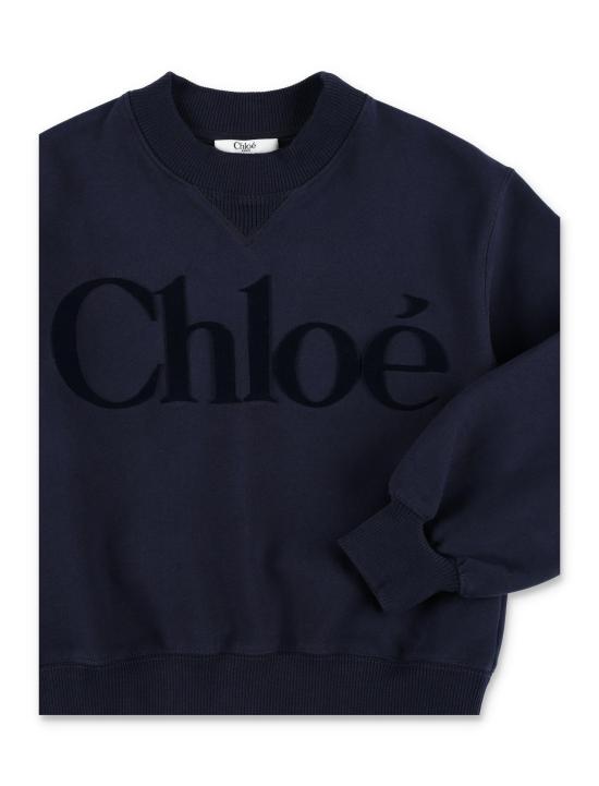 25FW [키즈] 끌로에 니트/스웻셔츠 C20649 859 NAVY - CHLOE
