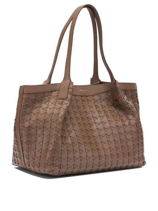 26SS 세라피안 토트백 SRMOSWLL684532A119 Brown - SERAPIAN