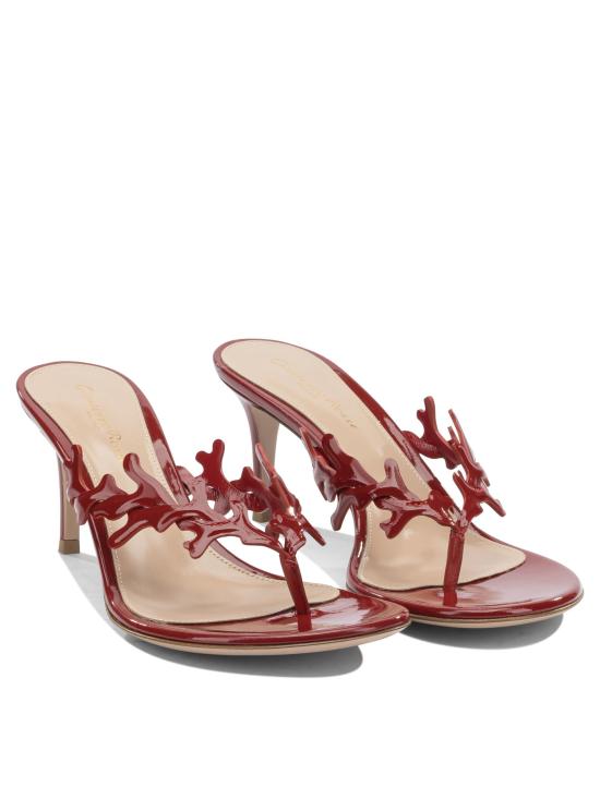 26SS 지안비토로시 샌들 G1015670RICNUIROUG Red - GIANVITO ROSSI