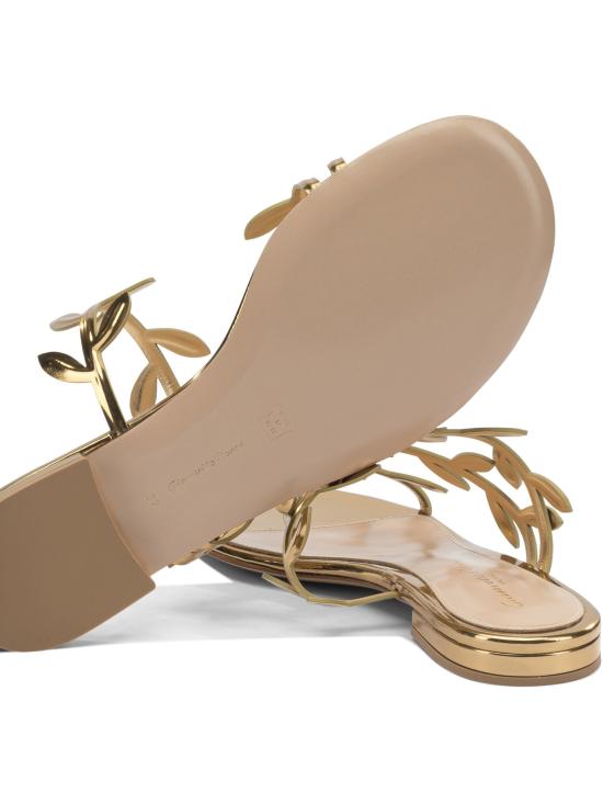 26SS 지안비토로시 샌들 G1568005RICMETMEKO Gold - GIANVITO ROSSI