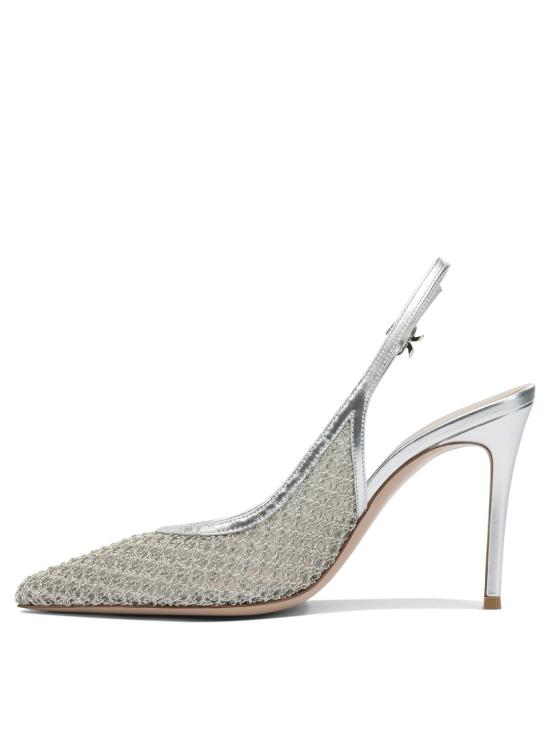 26SS 지안비토로시 힐/펌프스 G9562895RICINKARAR Silver - GIANVITO ROSSI
