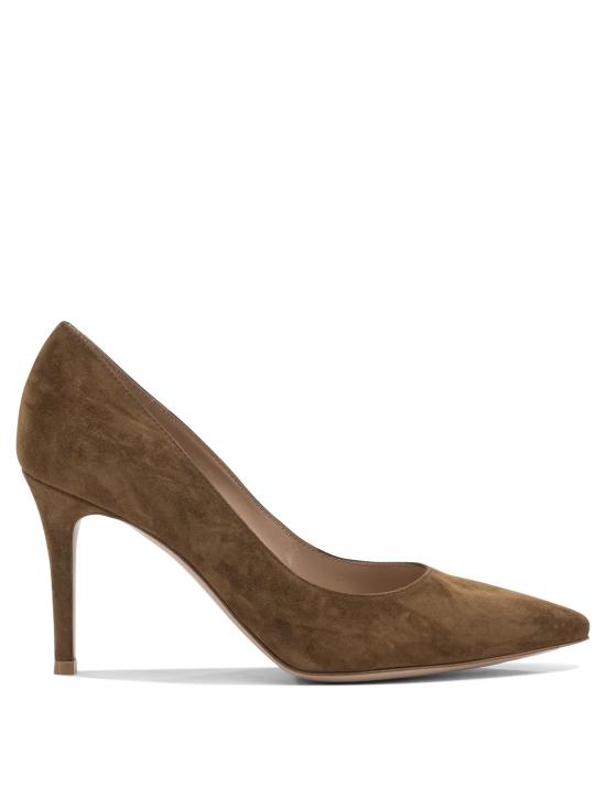 26SS 지안비토로시 뮬/슬리퍼 G2458085RICCAMTEXA Brown