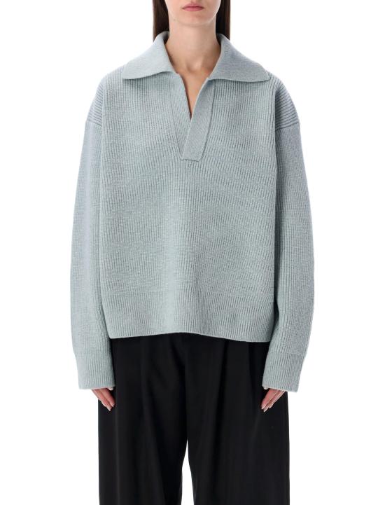 25FW 스튜디오 니콜슨 니트웨어 NASH1495 MIST LIGHT MIST LIGHT BLUE