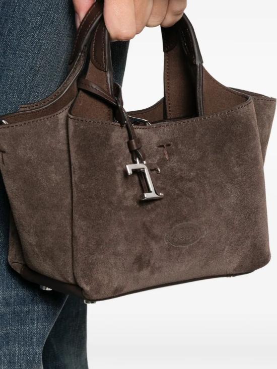 25FW 토즈 숄더백 XBWAPAFL000P3A0ZQ7 BROWN DOM - TODS