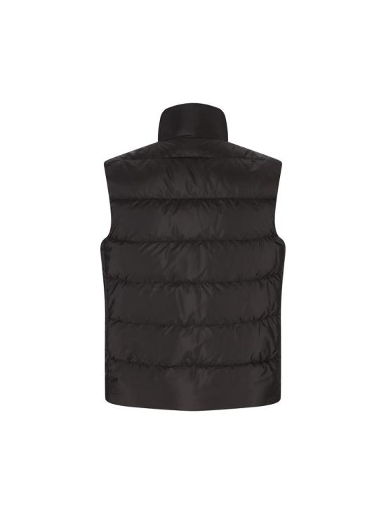 26SS 프라다 패딩 리나일론 베스트 SGB0331WQ9F0002 P26 Black - PRADA