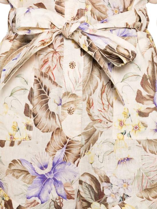 25FW 짐머만 점프수트 4235YSS254CMFL CREAM MULTI FLORAL - ZIMMERMANN