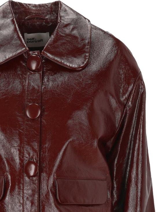 25FW 셀프 포트레이트 아우터 PF25 091JBUBURGUNDY PURPLE - SELF PORTRAIT