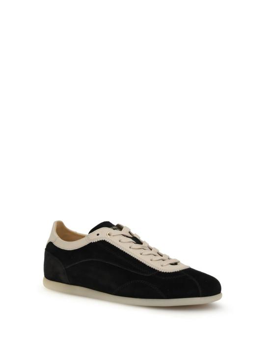 25FW 브루넬로 쿠치넬리 슬림 아웃솔 워시드 스웨이드 스니커즈 MZUSIGD337 CAH21 GREY - BRUNELLO CUCINELLI