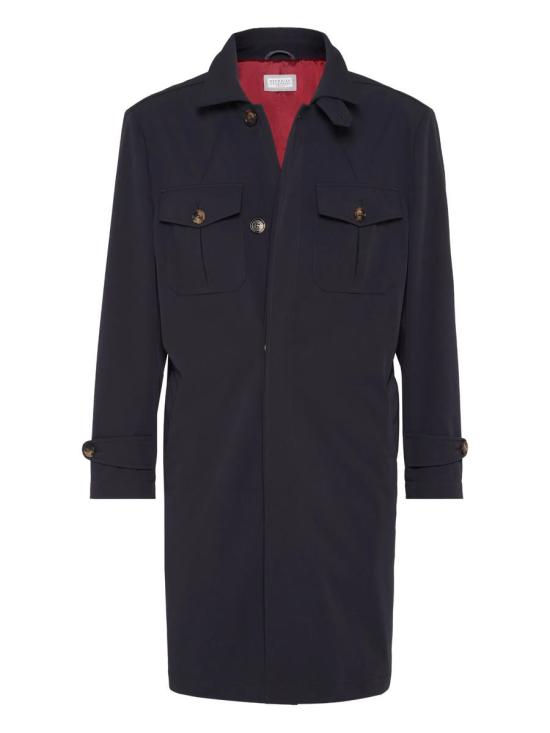 25FW 브루넬로 쿠치넬리 나일론 퍼 포켓 코트 MV4066546CAU28 MULTICOLOR