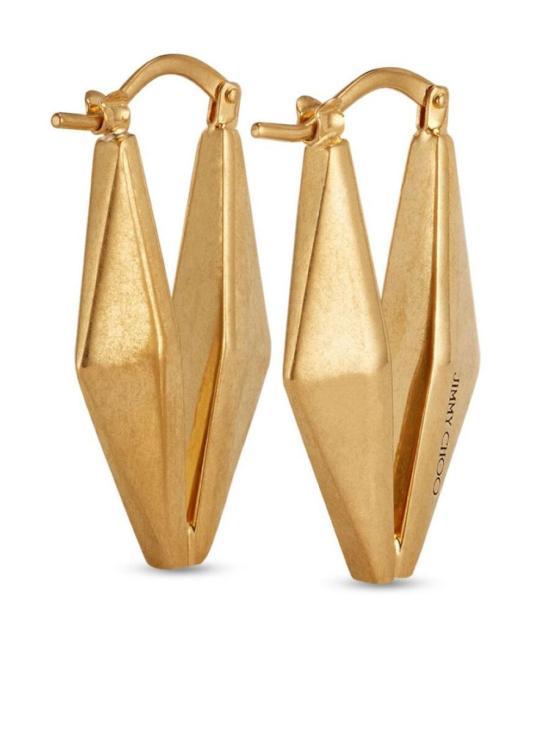 26SS 지미추 이어링 DIAMOND CHN EARRING MFQ GOLD MULTICOLOR - JIMMY CHOO