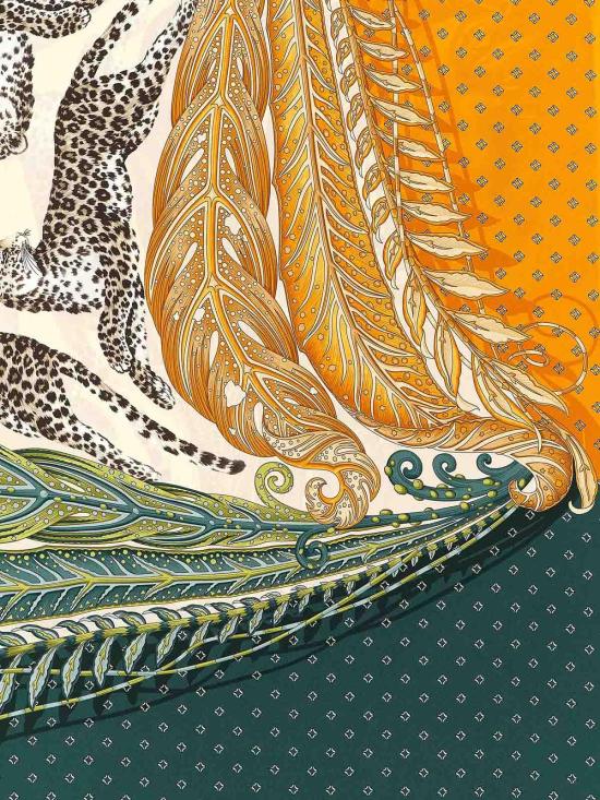  살바토레 페라가모 머플러/스카프 785658VERDEMARRONE Multicolour - SALVATORE FERRAGAMO