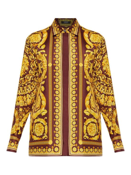 26SS 베르사체 셔츠 10013601A042365R770 MULTICOLOR