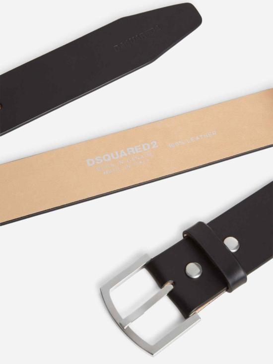 25FW 디스퀘어드2 가죽 벨트 BEM062801500001 M802NERO Black - DSQUARED2