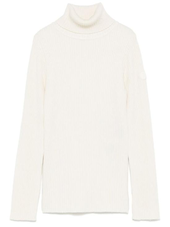 25FW 이브살로몬 터틀넥 26W25WKH50161MA6WC11 White - YVES SALOMON