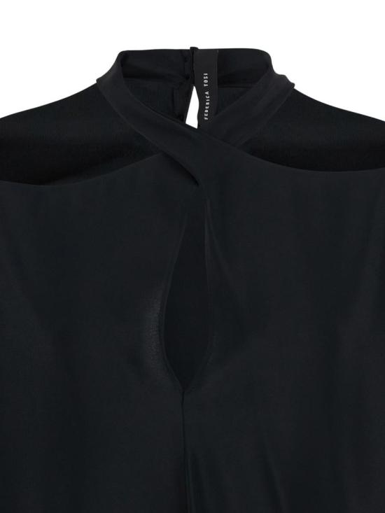 25FW 페데리카 토시 셔츠 3110330429 Black - FEDERICA TOSI