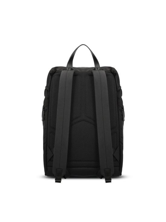 26SS 프라다 리나일론 앤 사피아노 백팩 2VZ1352DMGF0002 P26 Black - PRADA