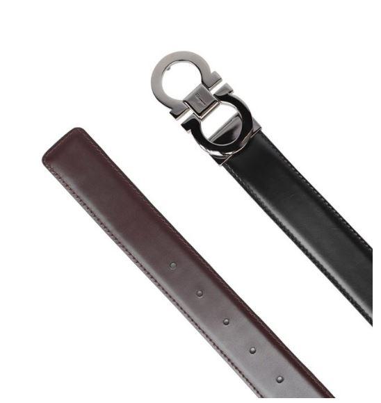 26SS 살바토레 페라가모 가죽 벨트 679535644557NERO NERO AUBURN - SALVATORE FERRAGAMO