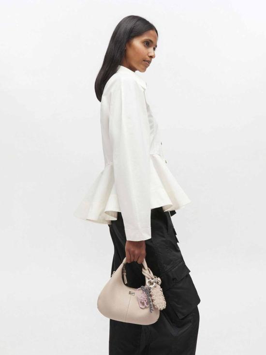 26SS 가니 숄더백 A6978 686WhitePepper Beige - GANNI