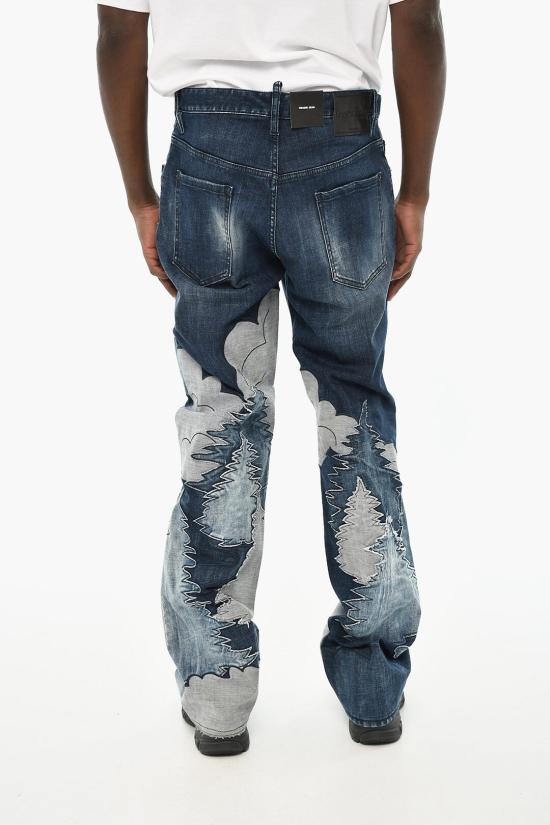  디스퀘어드2 데님 팬츠 S71LB1241 S30664 470 Blue - DSQUARED2