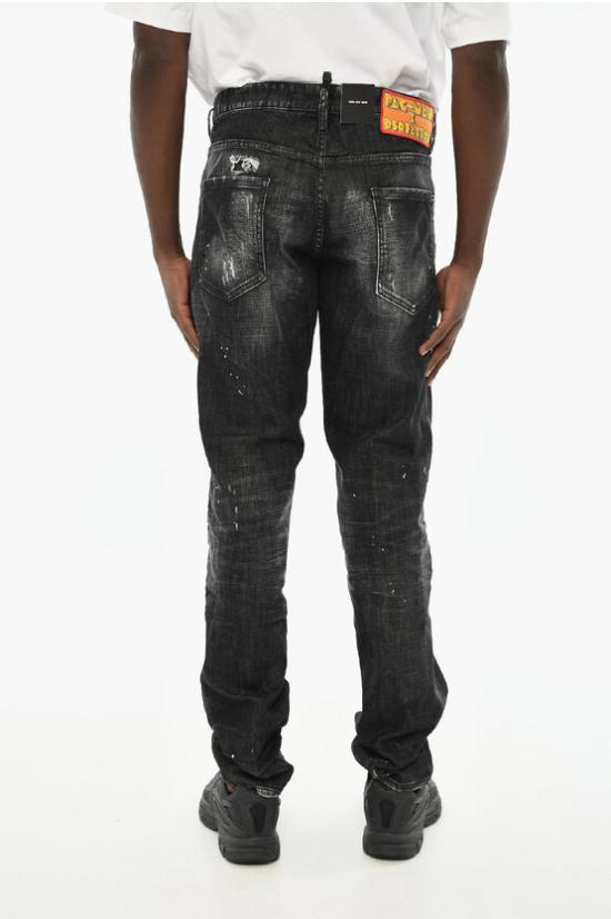  디스퀘어드2 데님 팬츠 S71LB1332 S30357 900 Black - DSQUARED2