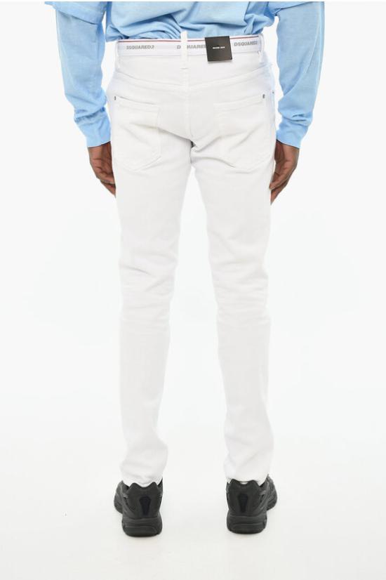  디스퀘어드2 데님 팬츠 S71LB1321 S30733 100 White - DSQUARED2