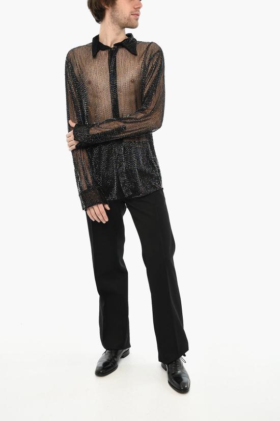  디스퀘어드2 긴팔 셔츠 S74DM0764 S78236 961 Black - DSQUARED2