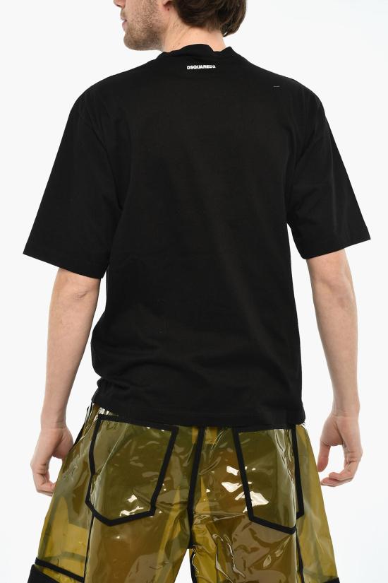  디스퀘어드2 반팔 티셔츠 S74GD1192 S23009 900 Black - DSQUARED2