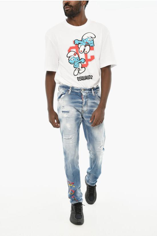  디스퀘어드2 데님 팬츠 S79LA0057 S30664 470 Blue - DSQUARED2