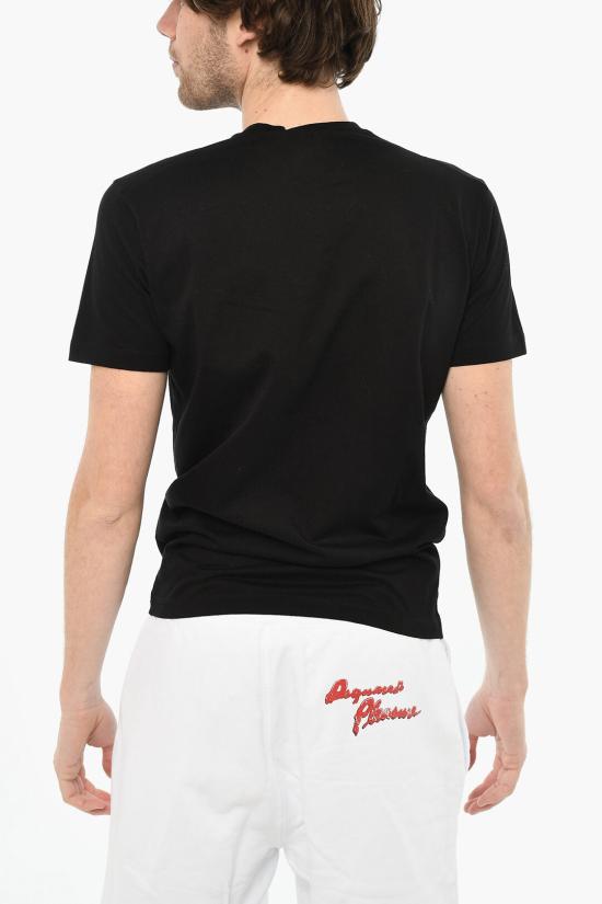  디스퀘어드2 반팔 티셔츠 S71GD1352 S23009 900 Black - DSQUARED2