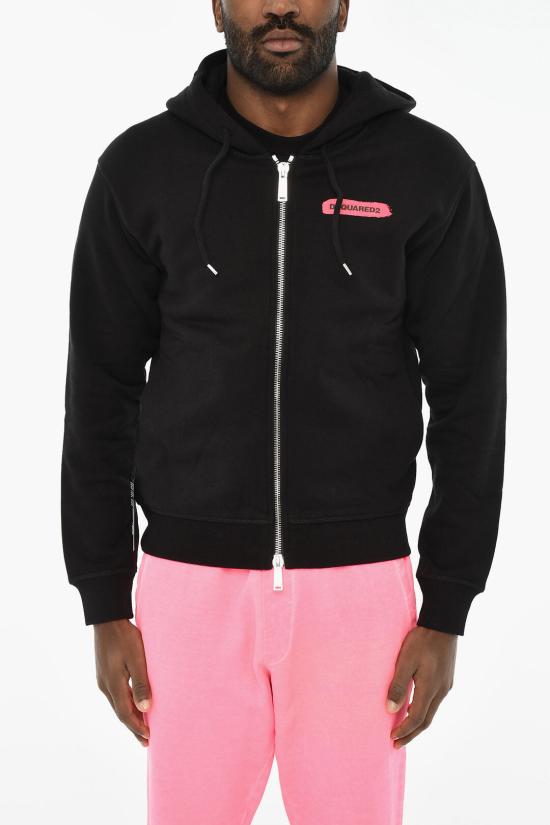  디스퀘어드2 긴팔 티셔츠 S74HG0138 S25516 900 Black