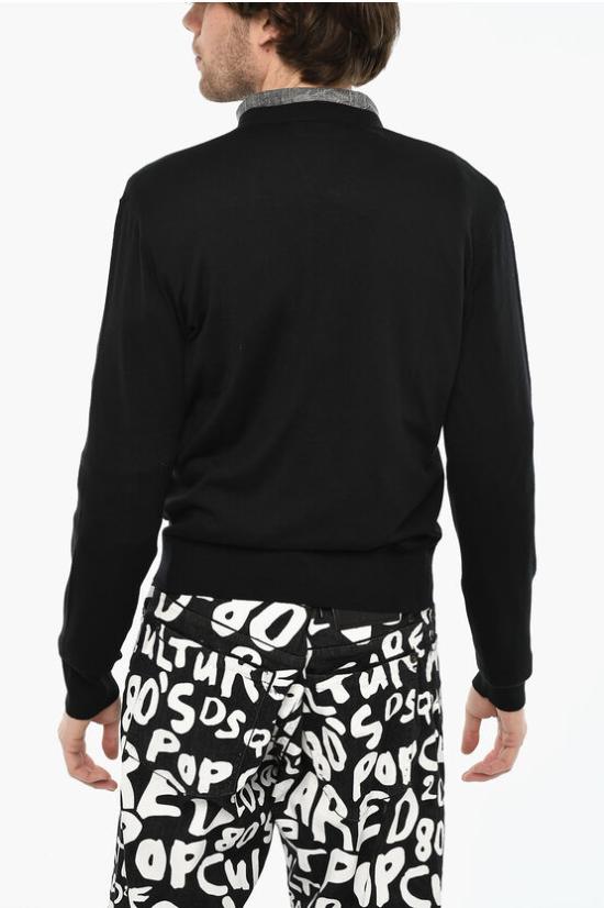  디스퀘어드2 가디건 S74HA1301 S18174 900 Black - DSQUARED2