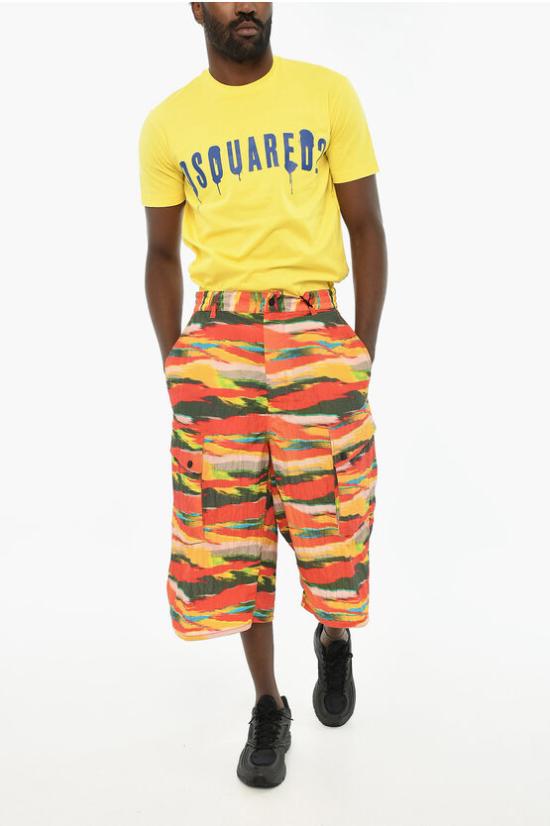  디스퀘어드2 숏팬츠 S71MU0747 S76600 001F Multicolor - DSQUARED2