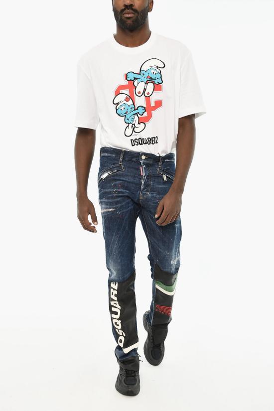  디스퀘어드2 데님 팬츠 S71LB1219 S30789 470 Blue - DSQUARED2